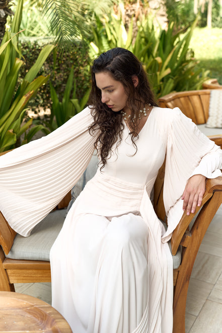 Solís Pleated Maxi