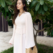 Solís Pleated Maxi