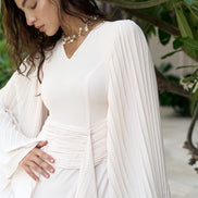 Solís Pleated Maxi